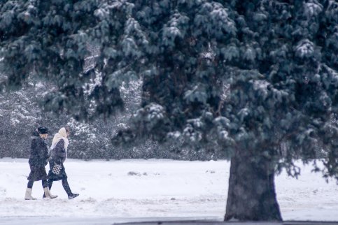 Moskva: Tuyết rơi, đường trơn trượt vào kỳ nghỉ lễ cuối tuần này
