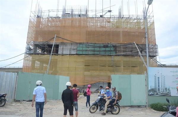 Cận cảnh dự án dát vàng ở Đà Nẵng bị công nhân vây đòi tiền