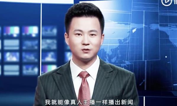 Trung Quốc đưa người dẫn chương trình ảo bằng trí tuệ nhân tạo làm việc 24/24