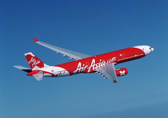 Máy bay của hãng AirAsia chở 129 người bị đe dọa có bom