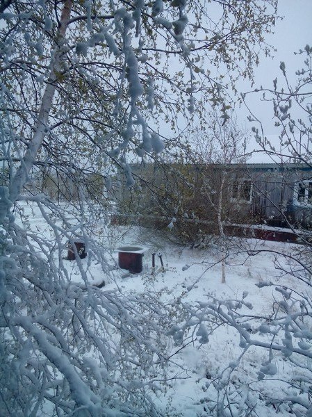 Tuyết đầu hè ở Nga