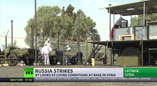 Loạt ảnh hậu cần căn cứ quân sự Nga ở Syria