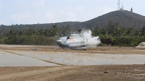 Rơi trực thăng ở Bình Thuận: Sức khỏe 3 chiến sỹ bị thương dần ổn định