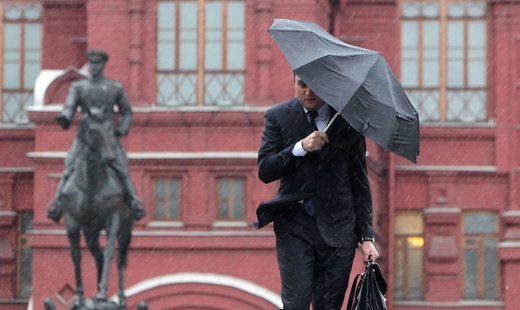 Moskva: Trời âm u, mưa nhiều vào cuối tuần