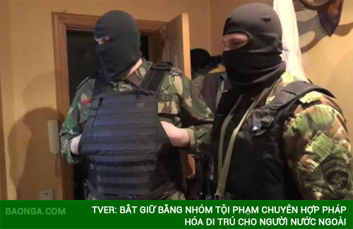Tver: Bắt giữ băng nhóm tội phạm chuyên hợp pháp hóa di trú cho người nước ngoài