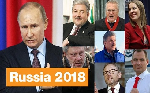 Hôm nay, người dân Nga đi bỏ phiếu bầu cử tổng thống