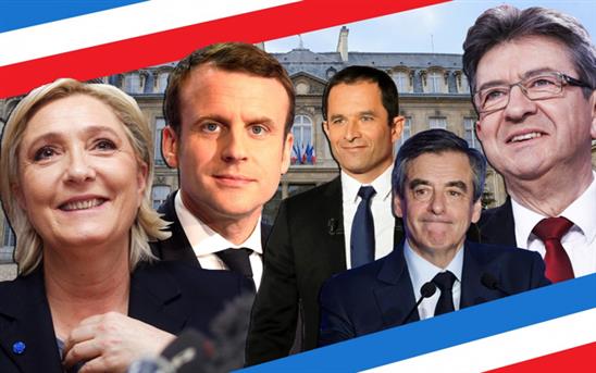 Bầu cử tổng thống Pháp: Macron và Le Pen sẽ bước vào vòng 