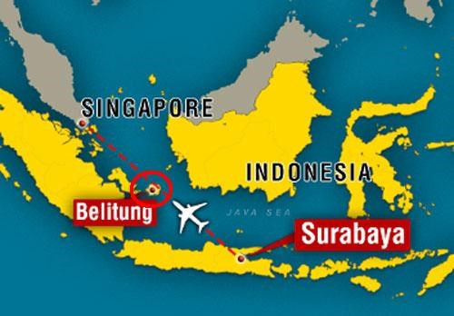 Cơ quan tìm kiếm và cứu hộ Indonesia: Máy bay QZ8501 đã rơi
