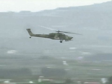 Xem trực thăng Mi-28 của Nga tiêu diệt khủng bố tại Palmyra