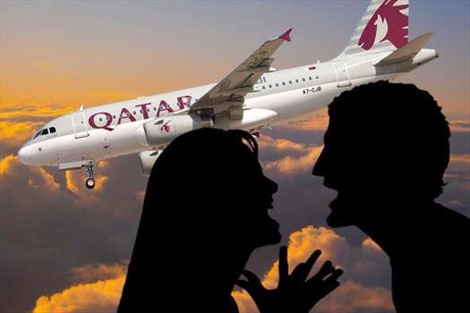 Máy bay hạ cánh khẩn vì nữ hành khách phát hiện… chồng ngoại tình