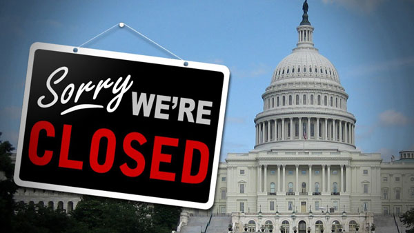 Mỹ có thời gian đóng cửa chính phủ lâu nhất trong lịch sử