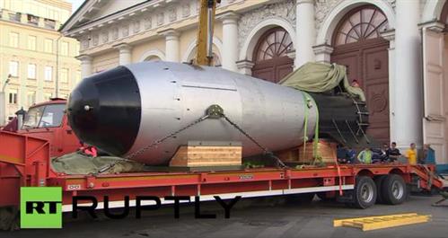 Nga đưa quả bom nguyên tử giả Tsar Bomba đến Moscow