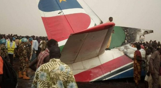 Máy bay gặp nạn ở Nam Sudan, toàn bộ hành khách may mắn thoát chết