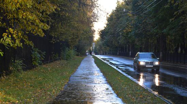 Moskva: Mưa kéo dài đến cuối tuần