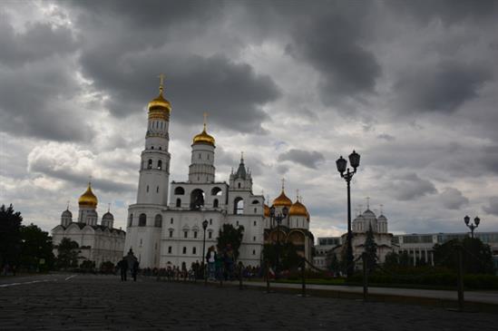 Cảnh báo mưa dông ở Moskva và các vùng lân cận
