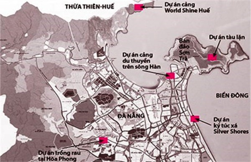 Các dự án ‘nhạy cảm’ của Trung Quốc đang bủa vây Đà Nẵng