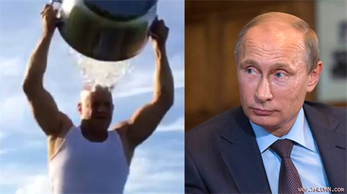 Tổng thống Nga từ chối lời thách đố dội nước đá lên đầu