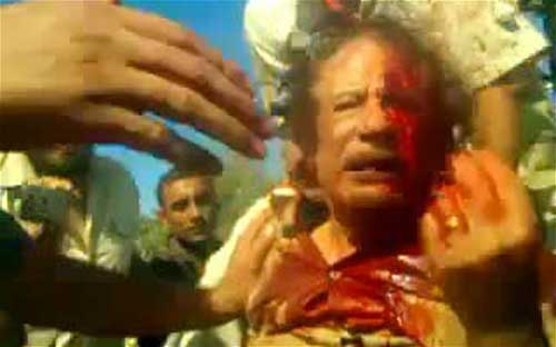 Tiết lộ khoảnh khắc kinh hoàng cuối đời Gaddafi