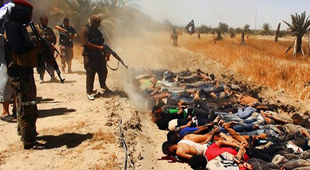 32 cảnh sát Iraq bị IS hành quyết