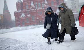Moskva: Tuyết rơi dày  6 cm chỉ trong vài giờ