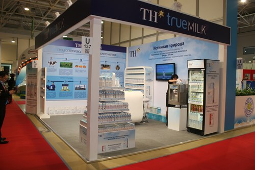 Khẳng định vị thế sữa Việt tại triển lãm ở Nga