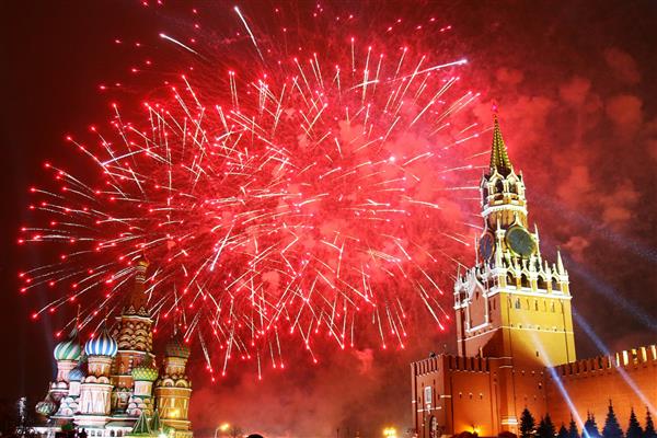 Moskva: Những điểm bắn pháo hoa đêm giao thừa 2017-2018