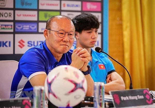 HLV Park Hang-seo tuyên bố về mục tiêu của đội tuyển Việt Nam