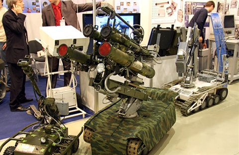 Robot chiến tranh - Nga đang đi đầu thế giới