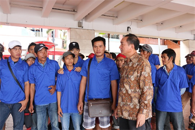 39 ngư dân Việt Nam bị Indonesia bắt được trả về nước