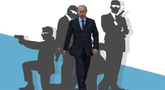Những kẻ mặt lạnh, áo đen đứng sau Putin