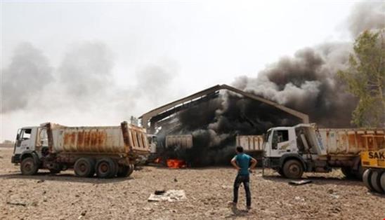 Iraq: Kho vũ khí phát nổ, kích hoạt pháo bay giết người