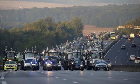 Nông dân Pháp biểu tình vì ngấm đòn trừng phạt của Nga