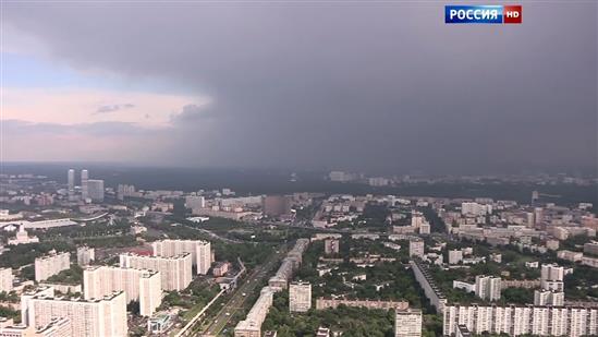 Moskva: Cảnh báo sấm sét, mưa đá, mưa giông