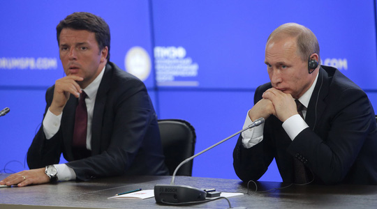 Ông Putin: “Nga sẵn sàng dỡ bỏ lệnh trừng phạt với EU trước”