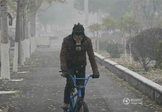 Chất độc hại trong không khí ở Trung Quốc cao gấp 56 lần mức cho phép