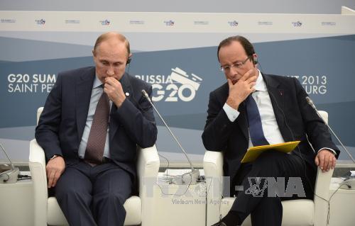 Tổng thống Putin chính thức hủy chuyến thăm Pháp