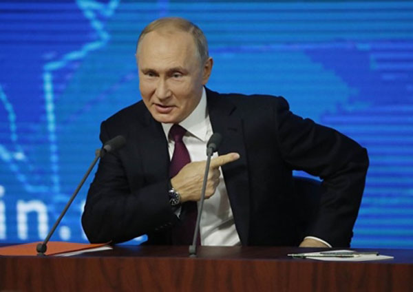 Những vấn đề nổi bật trong cuộc họp báo 2018 của Tổng thống Nga Putin