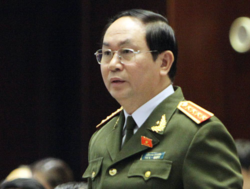 Bộ trưởng Trần Đại Quang: Bộ CA xử lý vụ án Nguyễn Thanh Chấn