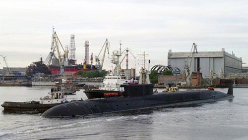Nga chuẩn bị thử nghiệm thêm 2 tàu ngầm hạt nhân mới