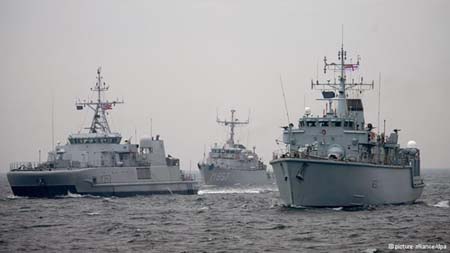 Hải quân Mỹ tổ chức 3 cuộc tập trận tại biển Baltic
