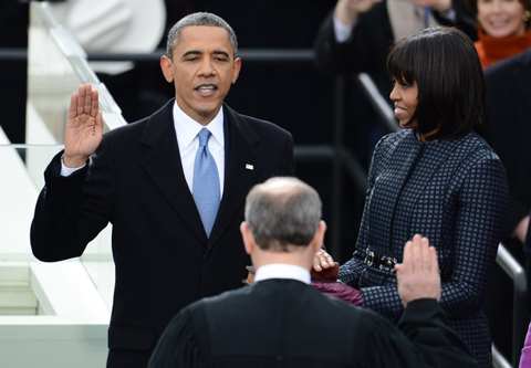 Obama tuyên thệ nhậm chức, kêu gọi đoàn kết