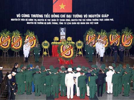 Báo giới quốc tế bồi hồi trước lễ tang Đại tướng Võ Nguyên Giáp