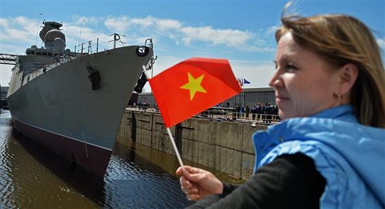 Nga hạ thủy tàu Gepard 3.9 thứ tư của Việt Nam