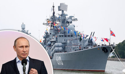 Hàng chục chiến hạm khủng nhất của Nga tập trận phô diễn sức mạnh