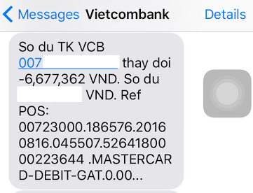 Thêm chủ tài khoản Vietcombank mất 20 triệu... thất vọng ngân hàng lớn!