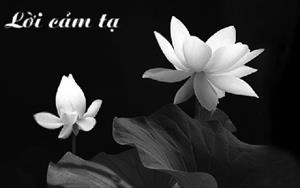 Lời cảm tạ (23/4/2018)