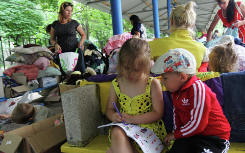 Nga: 3500 người Ukraine xin tị nạn tại Nga mỗi ngày