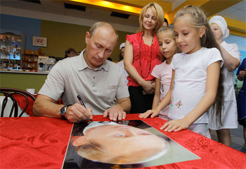 Giây phút trải lòng của Tổng thống Putin