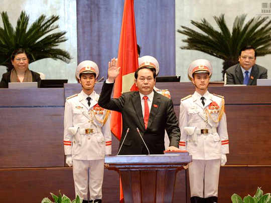 Tổng thống Putin mong hợp tác với Chủ tịch nước Trần Đại Quang
