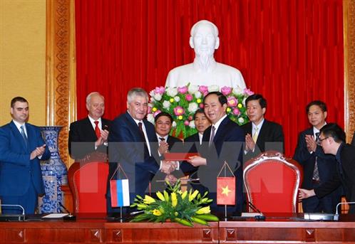 Việt Nam-Liên bang Nga ký kết chương trình hợp tác an ninh
